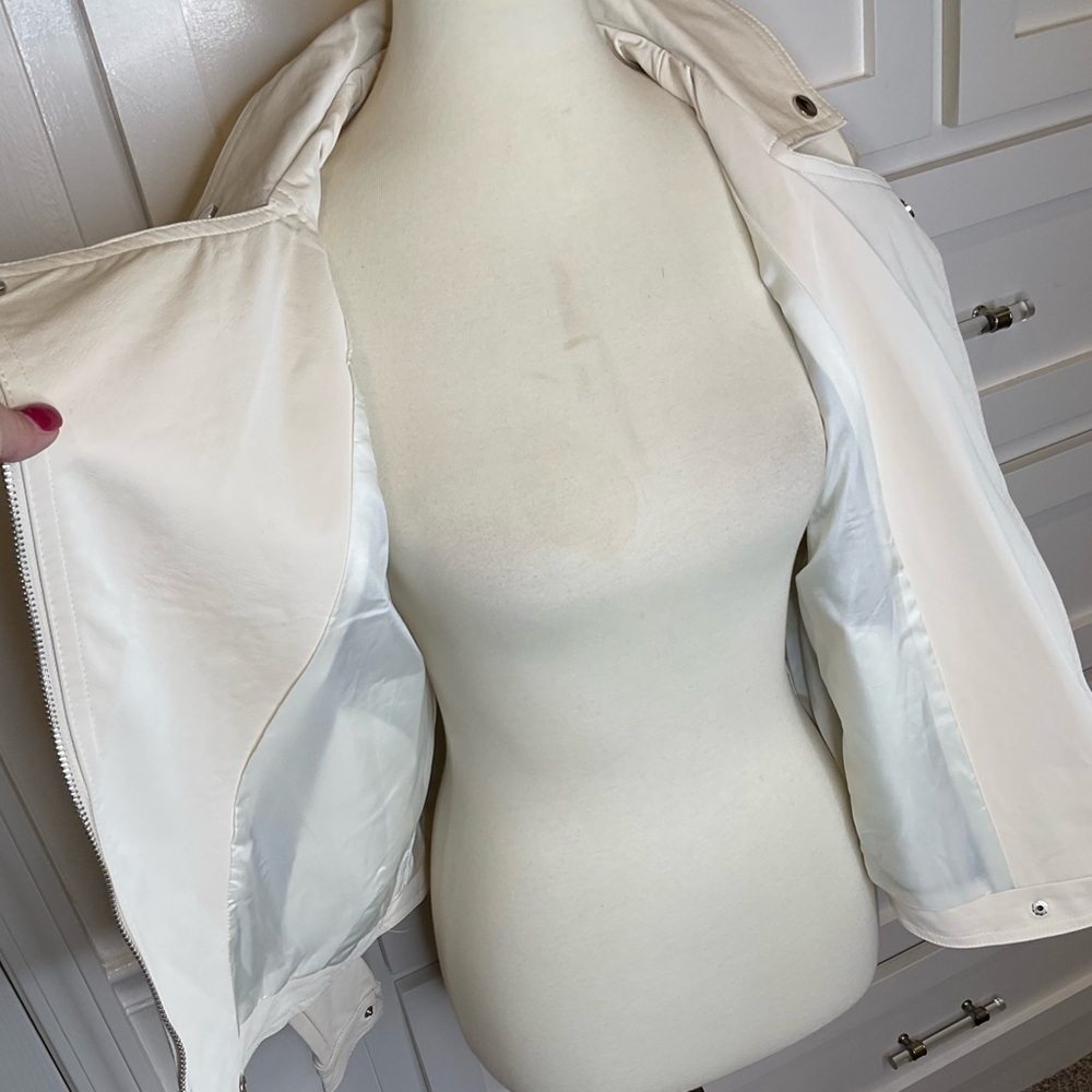 Alice Blue cream colored zip up jacket, Brand New with tags - Picture 6 of 11